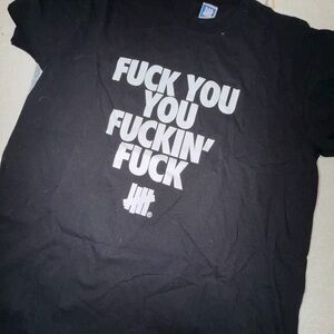 Undefeated Black Statement Tee